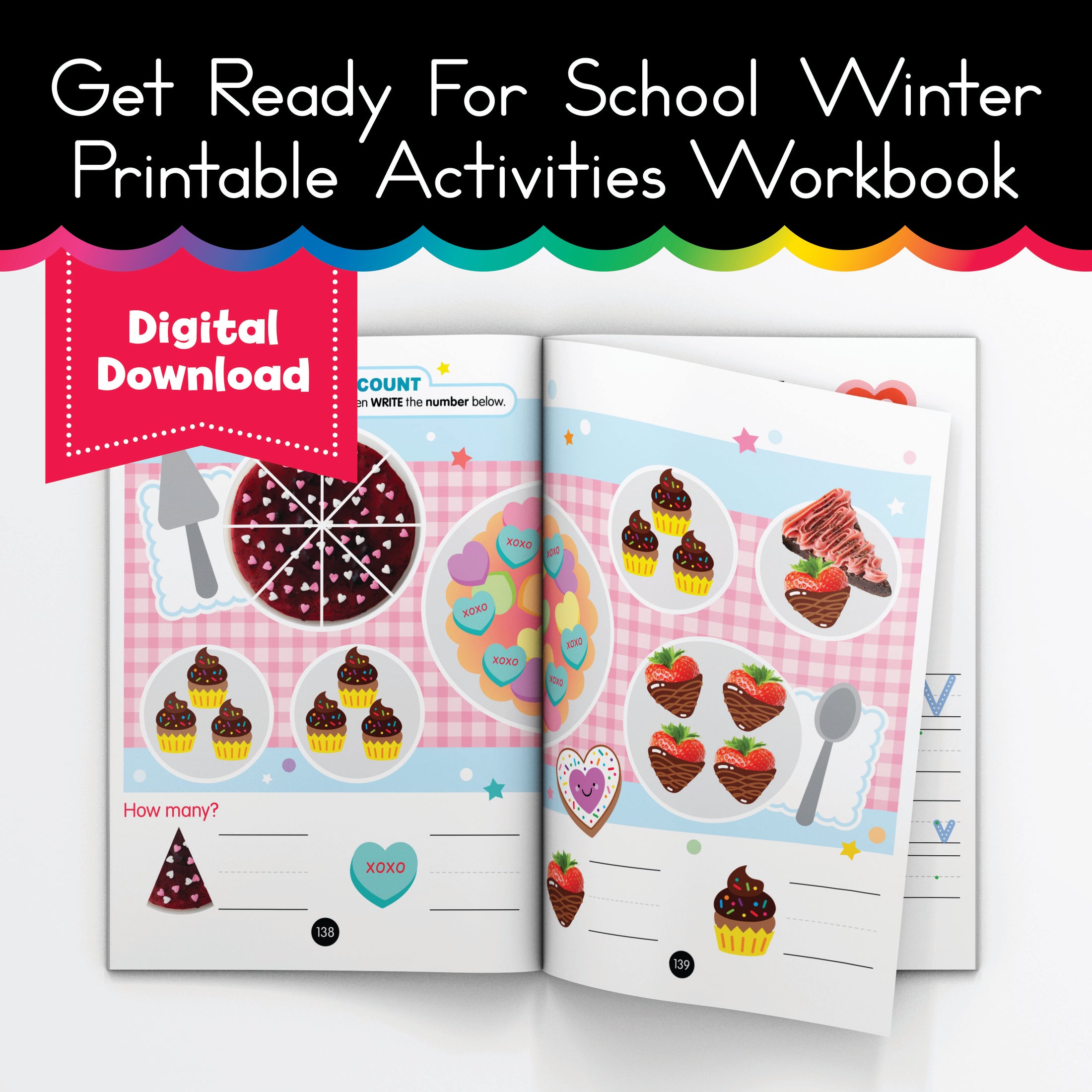 Winter Activities Printable Workbook