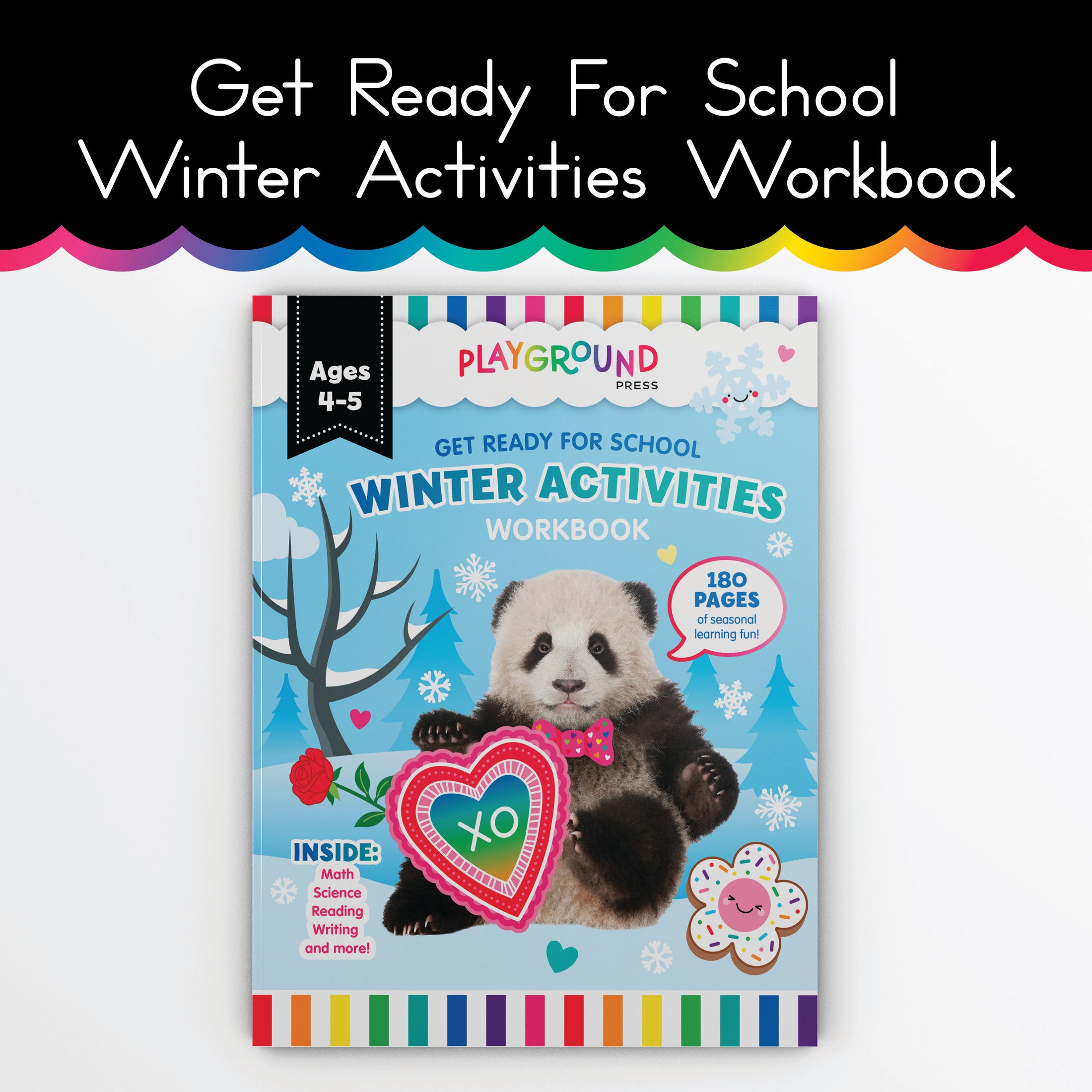 Get Ready for School Winter Activities Workbook