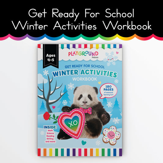 Winter Activities Kindergarten Workbook