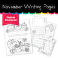 Load image into Gallery viewer, November Writing Center Pages
