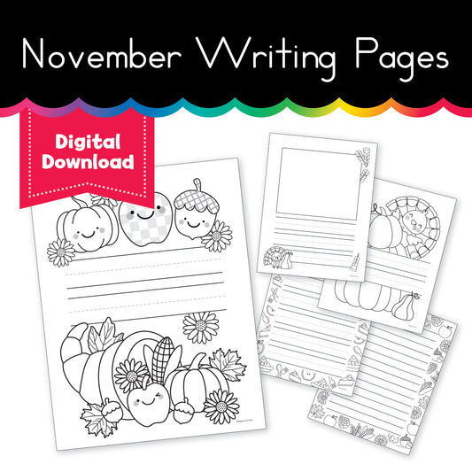 November Writing Center Pages