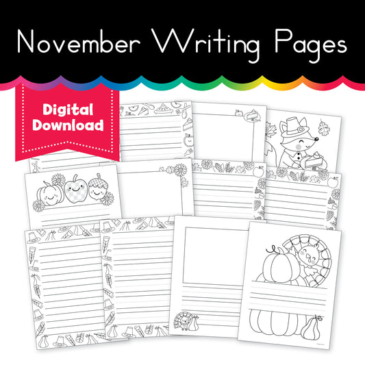 November Writing Center Pages