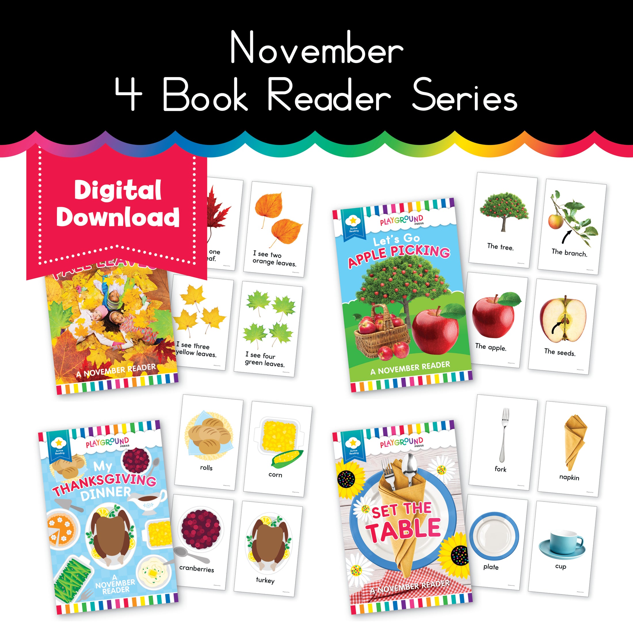 November Four Book Reader Series 