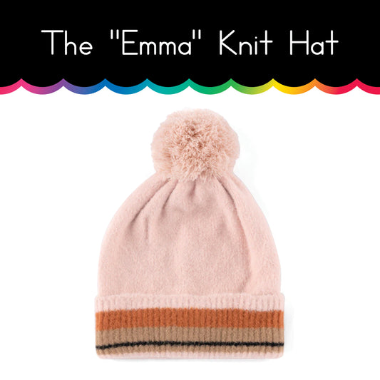 "The Emma" Hat, Pink │ Winter Outerwear