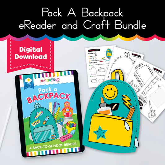 Pack a Backpack Book and Craft Bundle