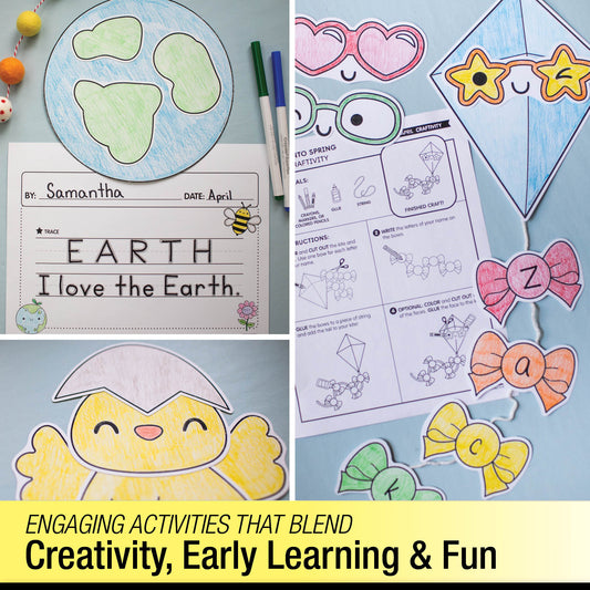Printable Easter Homeschool Curriculum Bundle
