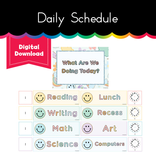 pastel daily schedule