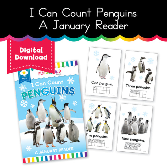 January Reader I Can Count Penguins