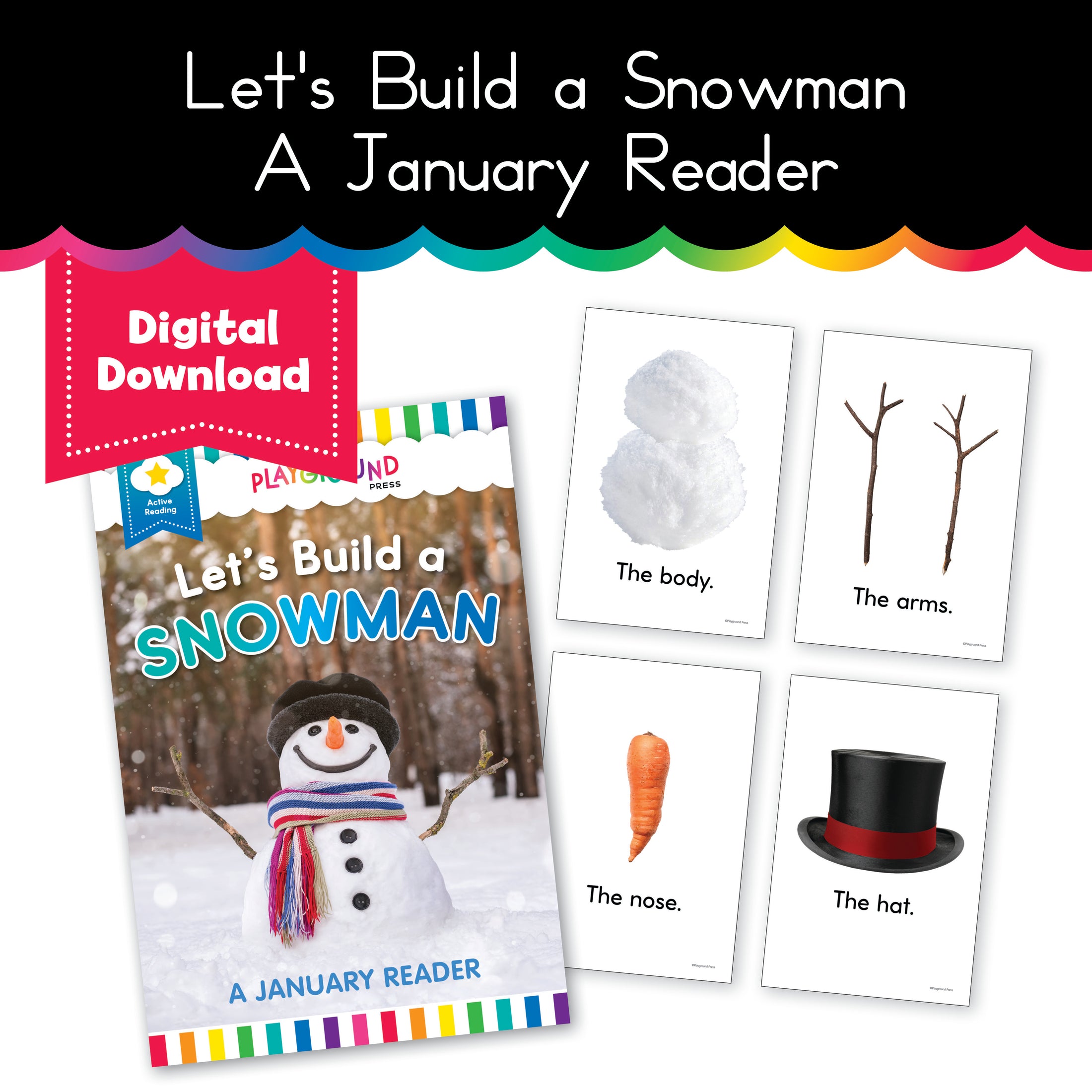 Lets Build a Snowman January Reader