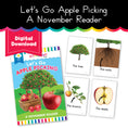 Load image into Gallery viewer, November Reader Let's Go Apple Picking 
