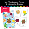 Load image into Gallery viewer, November Reader | My Thanksgiving Dinner | Yellow Reader
