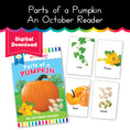 Load image into Gallery viewer, October Reader | Parts of a Pumpkin | Yellow Reader
