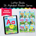 Load image into Gallery viewer, Letter Books 26 Alphabet Reader Series
