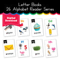 Load image into Gallery viewer, Letter Books 26 Alphabet Reader Series
