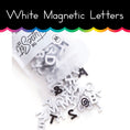 Load image into Gallery viewer, White Magnetic Letters
