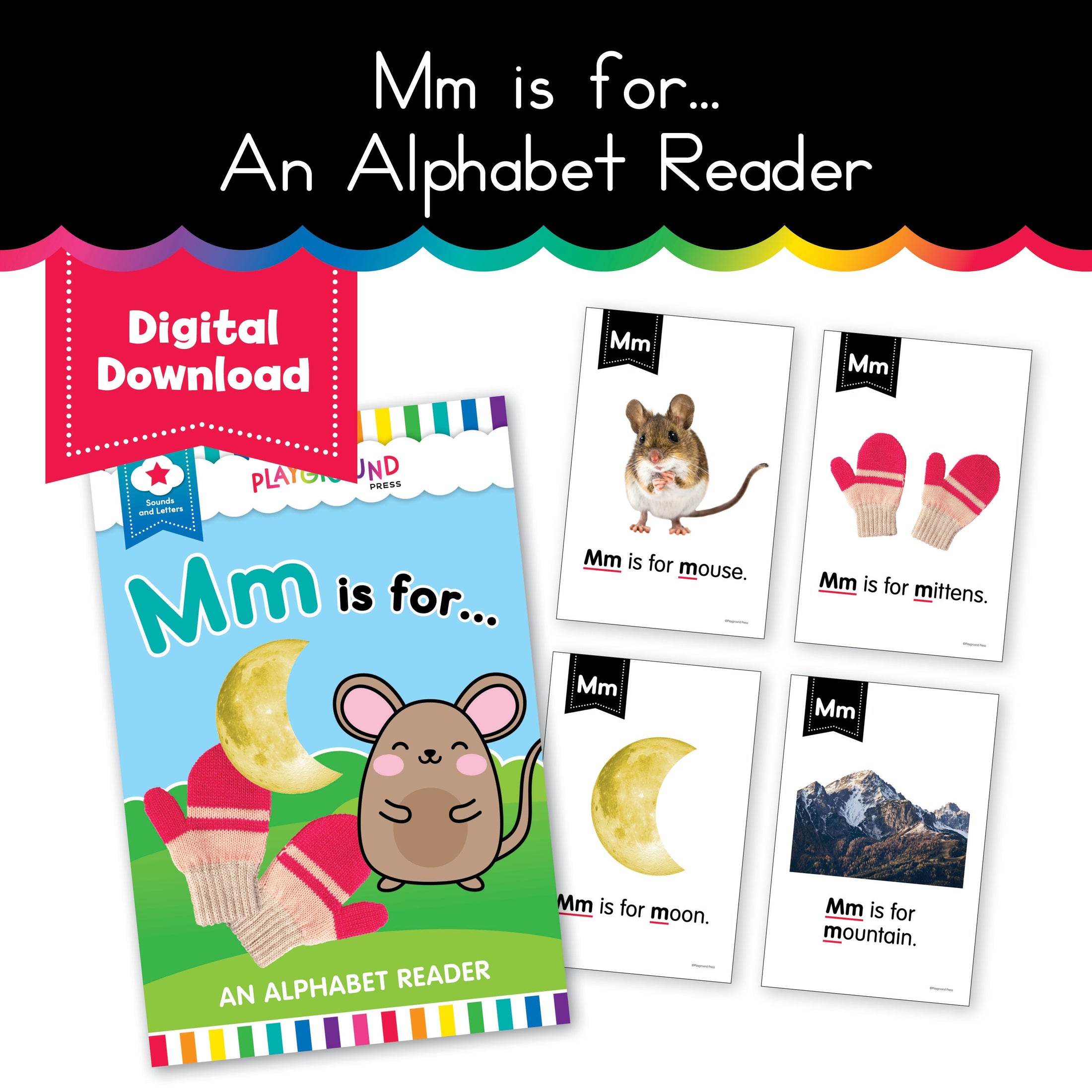 Mm is for...an alphabet reader