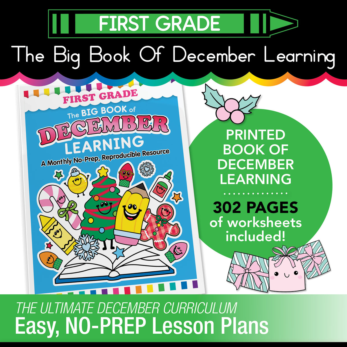 The Big Book of December Learning First Grade