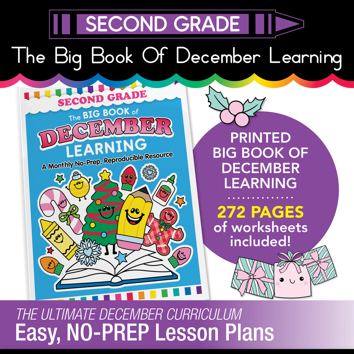 The Big Book of December Learning Second Grade