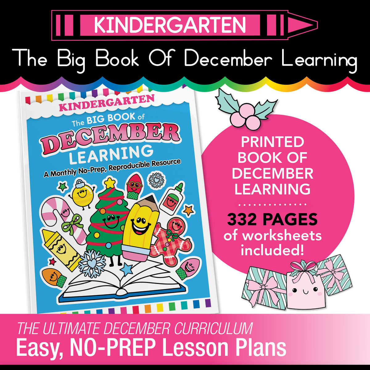 The Big Book of December Learning Kindergarten