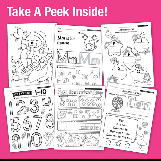 The Big Book of December Learning Kindergarten