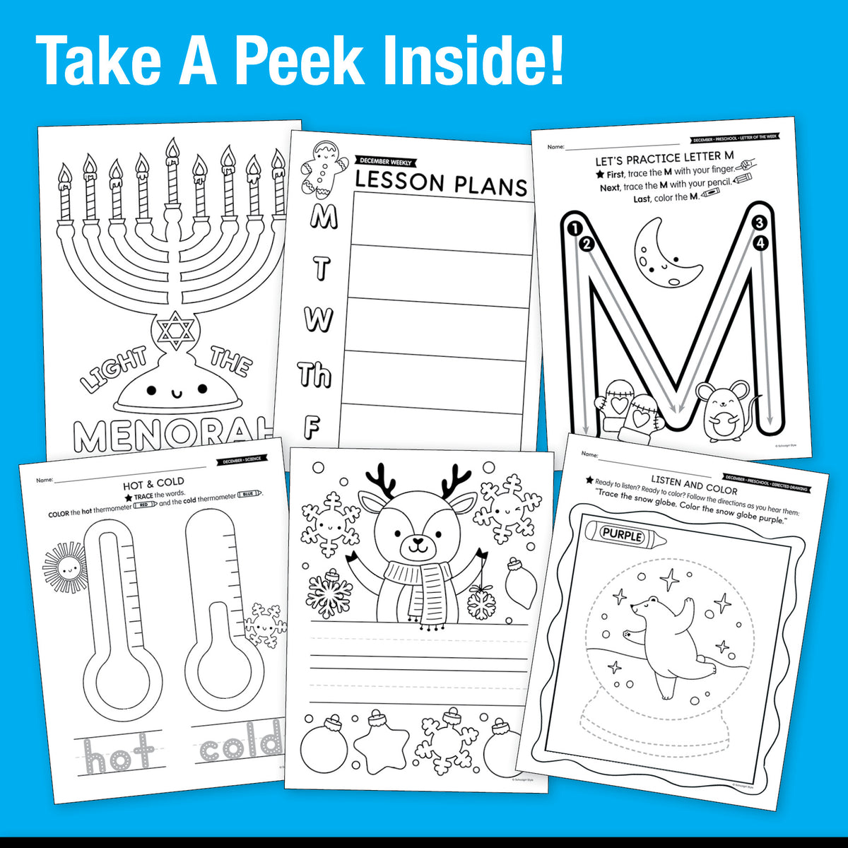 The Big Book of December Learning Preschool