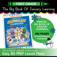 Load image into Gallery viewer, The Big Book of January Learning First Grade
