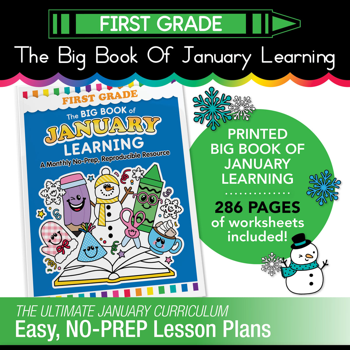 The Big Book of January Learning First Grade