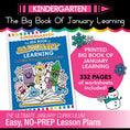Load image into Gallery viewer, The Big Book of January Learning Kindergarten
