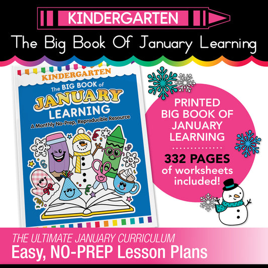 The Big Book of January Learning Kindergarten