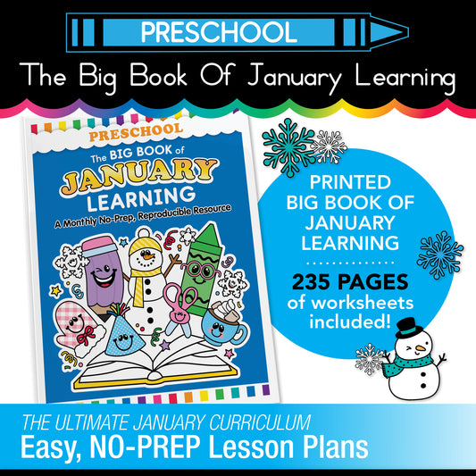 The Big Book of January Learning Preschool