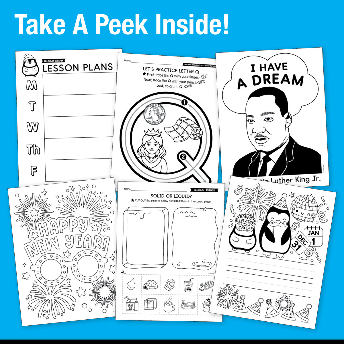 The Big Book of January Learning Preschool