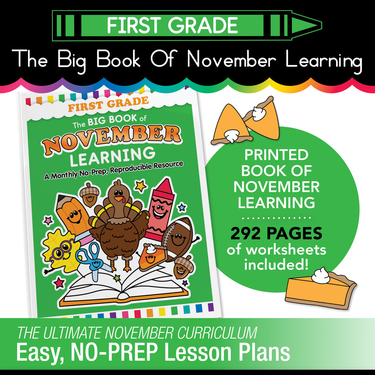 The Big Book of November Learning First Grade