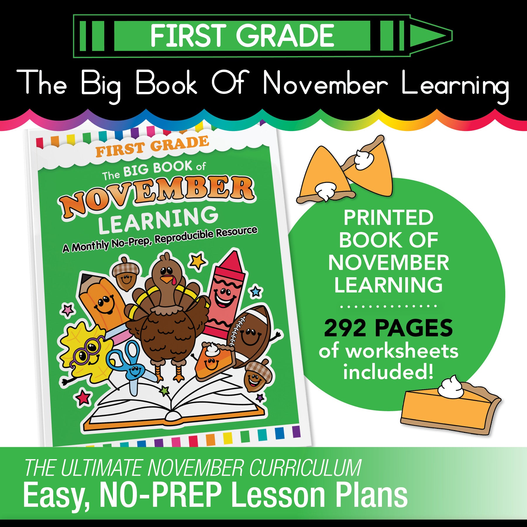 The Big Book of November Learning First Grade