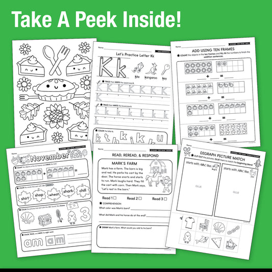 The Big Book of November Learning First Grade