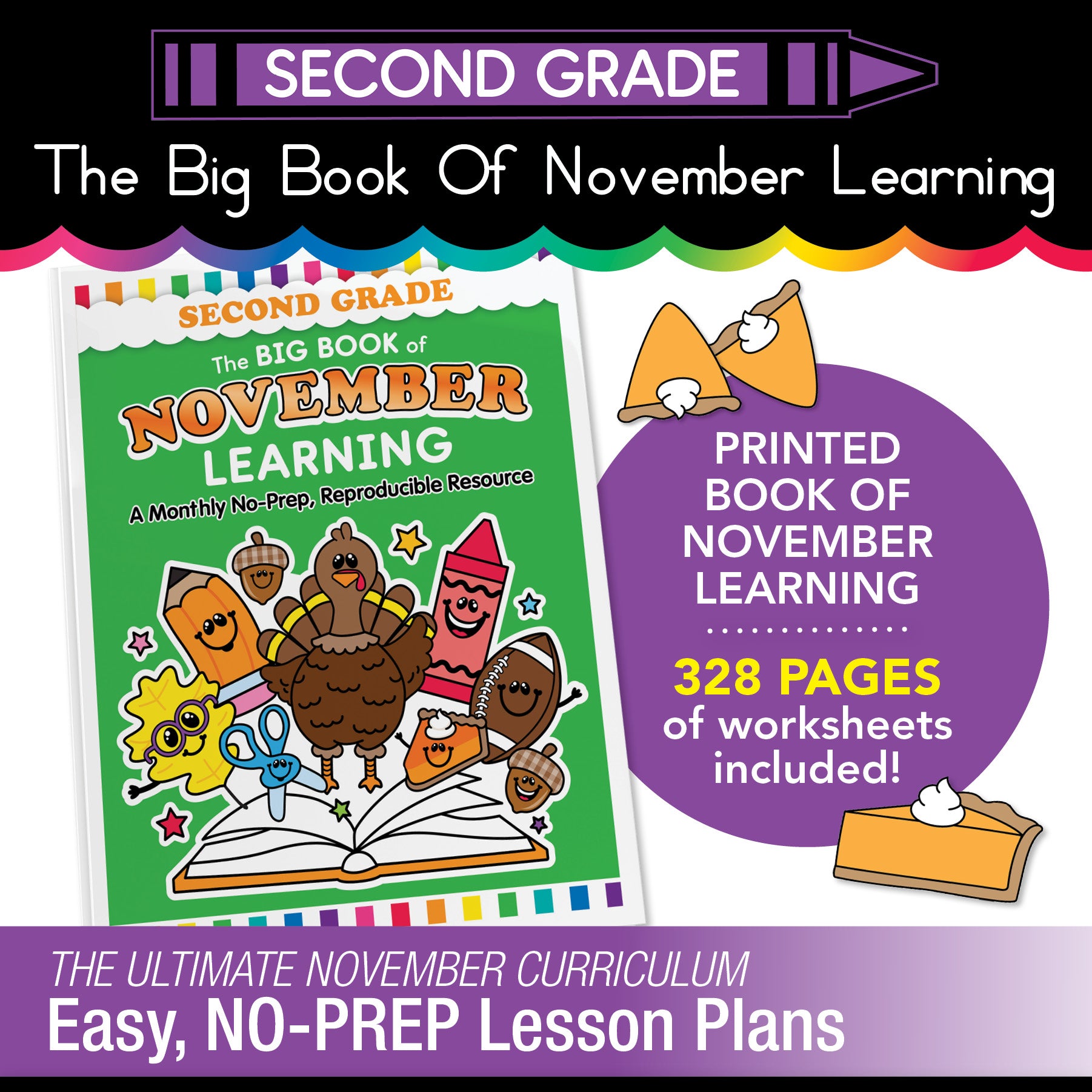 The Big Book of November Learning Second Grade