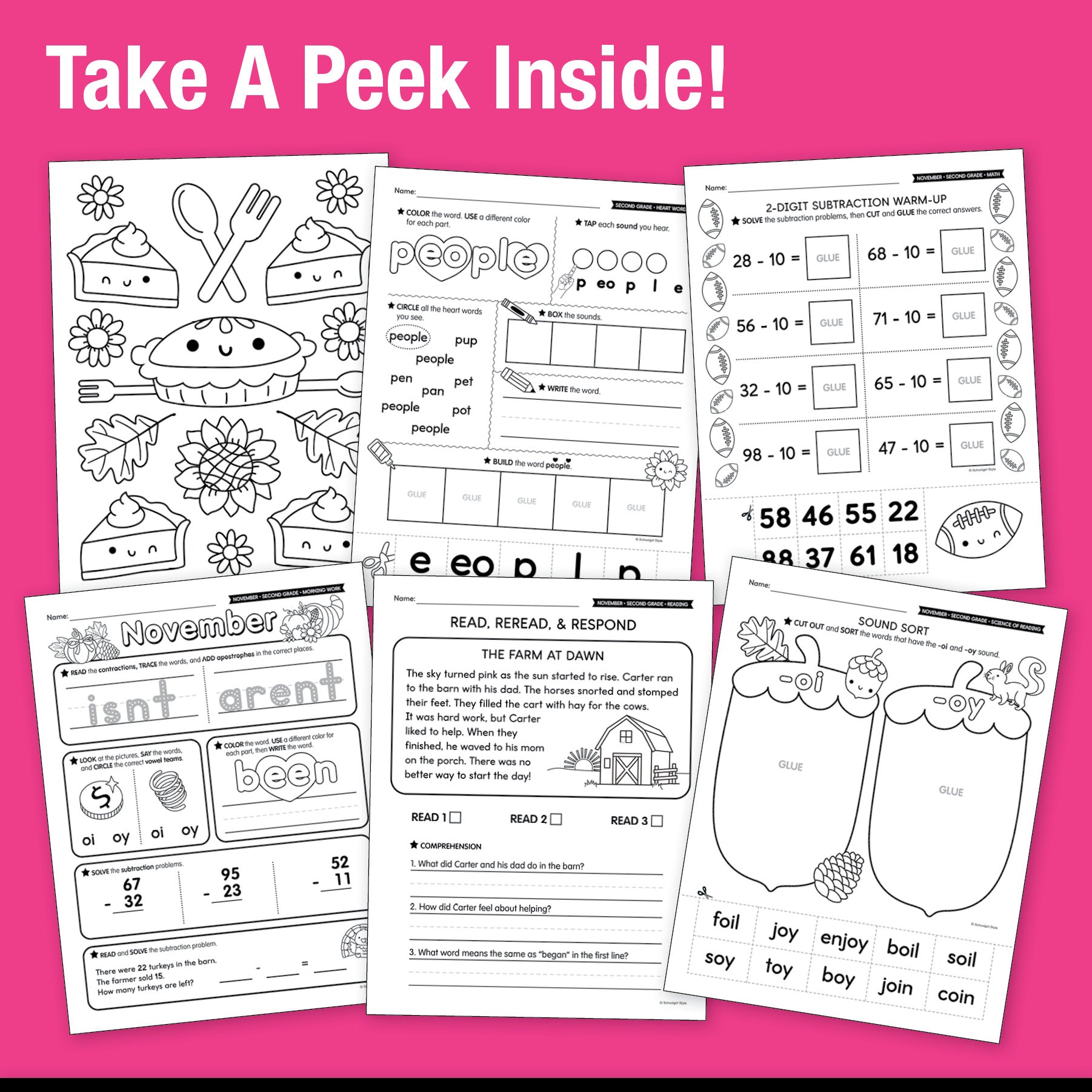 The Big Book of November Learning Kindergarten