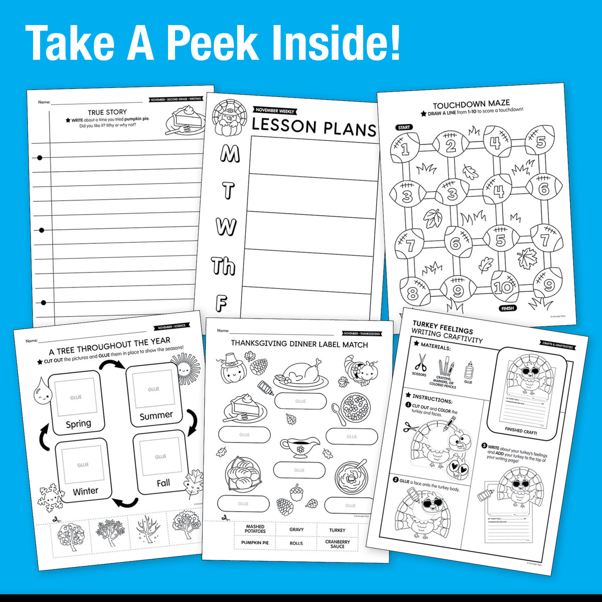 The Big Book of November Learning Preschool