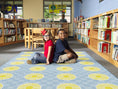 Load image into Gallery viewer, Sunshine Sit Spots Classroom Rug by Schoolgirl Style

