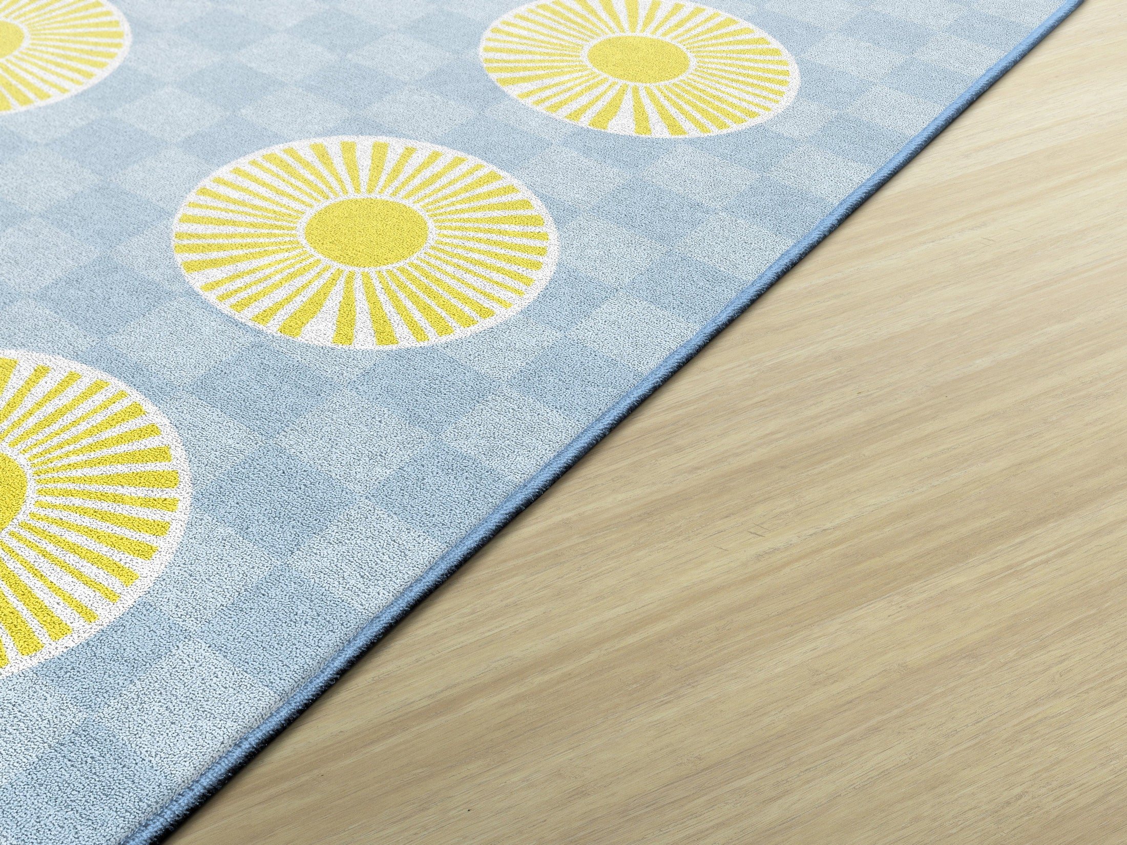 Sunshine Sit Spots Classroom Rug by Schoolgirl Style