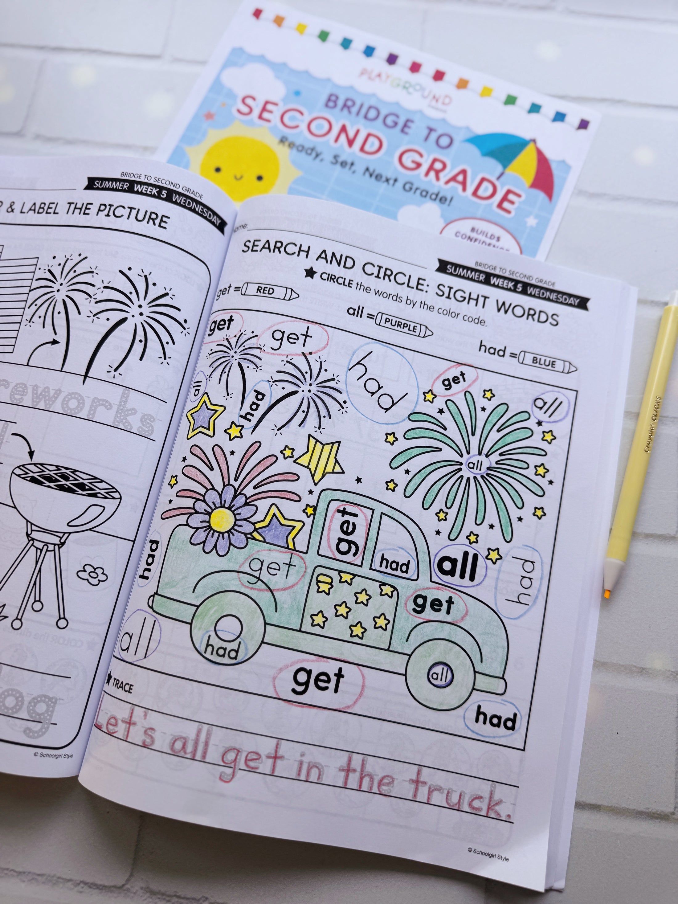 Ultimate Bridge To Second Grade Pre-Printed And Digital Summer Workbook