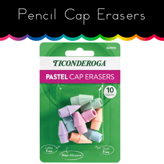 Pencil Cap Erasers