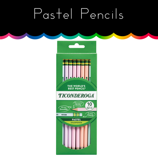 Pastel Wooden Pencils