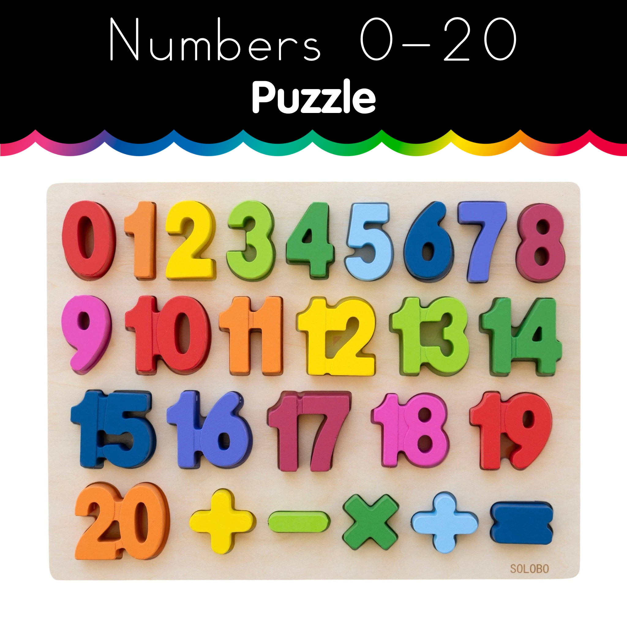 Numbers 0-20 Puzzle