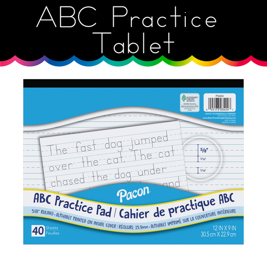 ABC Practice Tablet