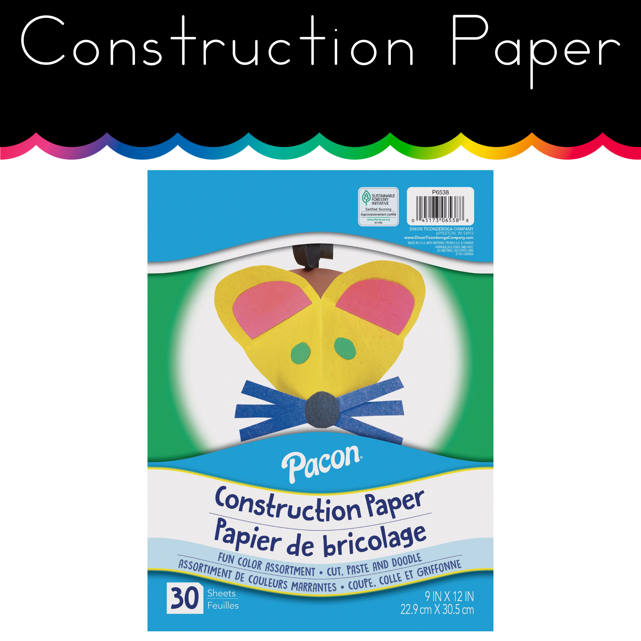 Construction Paper Assorted