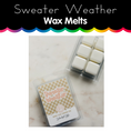 Load image into Gallery viewer, Sweater Weather Wax Melts | Orange, Clove, Cinnamon, and Pine 
