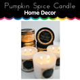 Load image into Gallery viewer, Pumpkin Spice Candle | Home Decor
