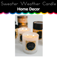 Load image into Gallery viewer, Sweater Weather Candle | Home Decor
