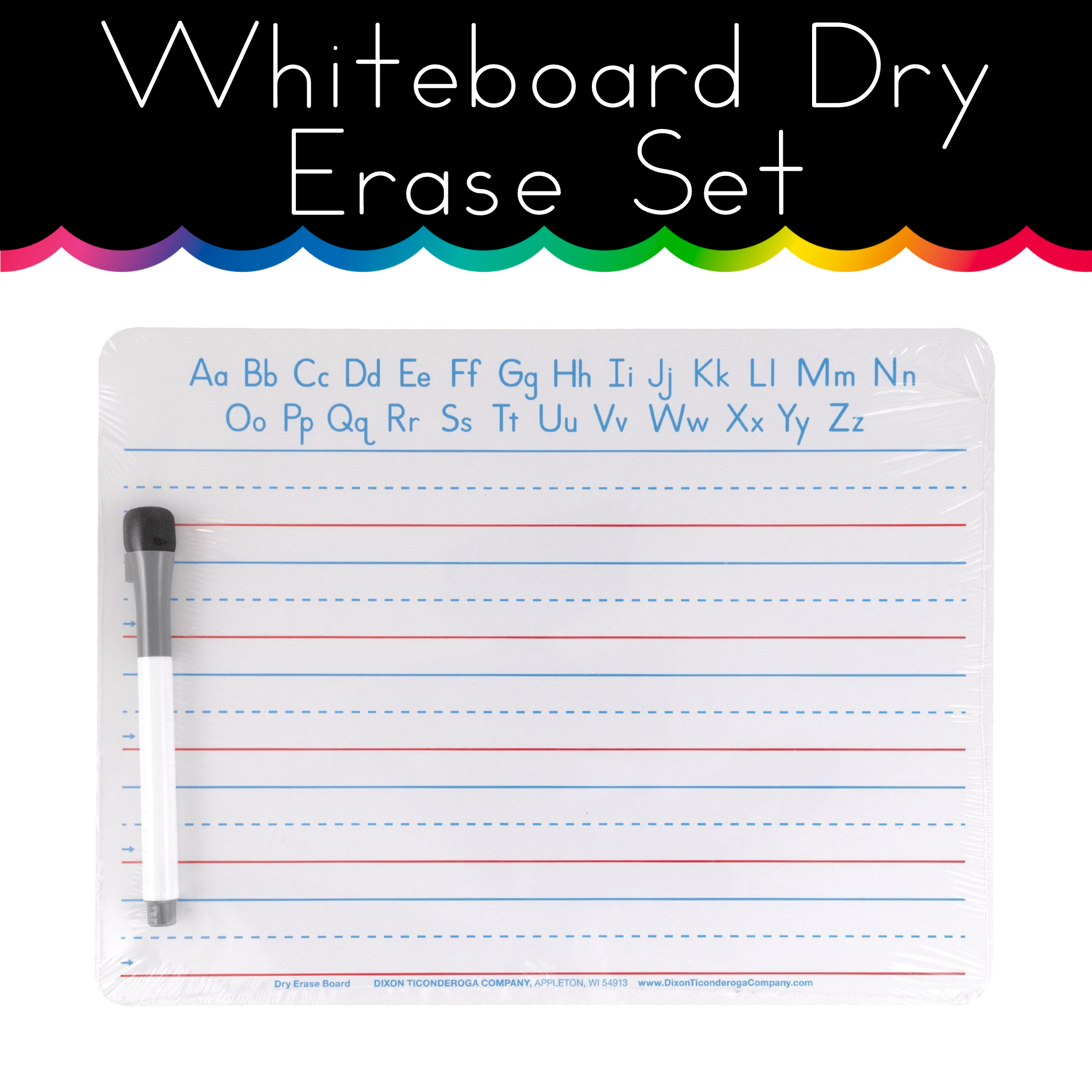 Handwriting Whiteboard Dry Erase Set