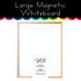 Load image into Gallery viewer, Large Magnetic Whiteboard
